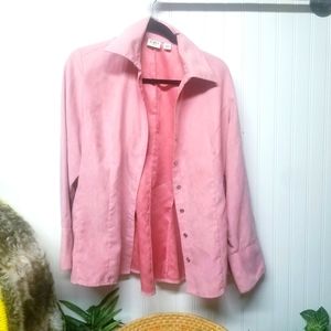 Cato Pink Mauve Button Down Shirt 14/16W